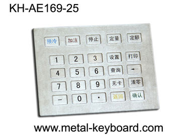 Clavier numérique en métal de station service, clavier numérique d'acier inoxydable de résistant à l'eau
