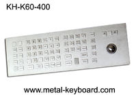 Temps - clavier industriel de preuve avec la boule de commande, métal de clavier de boule de commande de kiosque
