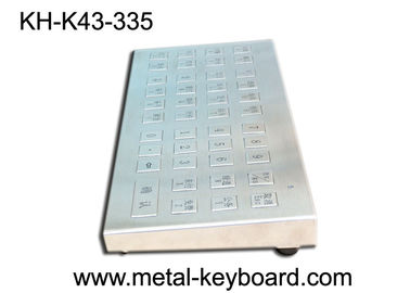 IP65 clavier robuste par taux pour le kiosque de remplissage, clavier d'acier inoxydable