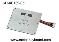Clavier numérique industriel robuste en métal avec 5 clés pour le kiosque industriel de contrôle