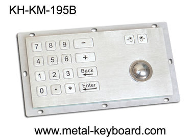 Clavier industriel industriel de bâti de panneau avec la boule de commande, clavier de Digital de 16 clés