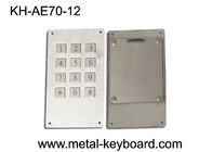 IP65 a évalué le clavier numérique numérique imperméable d'entrée de porte de 12 clés avec 3 x 4 Matrix