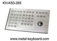 Claviers adaptés aux besoins du client de bâti de panneau en métal, clavier marin avec le métal de boule roulante