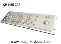 Anti- clavier corrosif de boule de commande de kiosque d'Access, clavier en métal avec la boule de commande 38MM