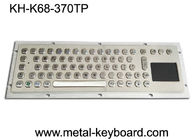 Arrosez le clavier industriel rocailleux de la preuve solides solubles avec la disposition de 70 clés de PC