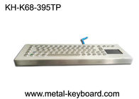 Clavier rocailleux d'acier inoxydable en métal de 70 clés avec la seule conception de support pour la plate-forme industrielle de contrôle