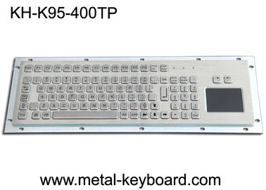 Disposition du clavier industrielle 30mA personnalisable en métal de 95 clés imperméable
