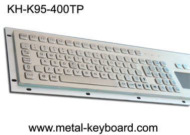 Disposition du clavier industrielle 30mA personnalisable en métal de 95 clés imperméable