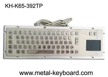 Prise mécanique de connexion du clavier IP65 USB d'ordinateur portable de kiosque de bâti de panneau d'acier inoxydable