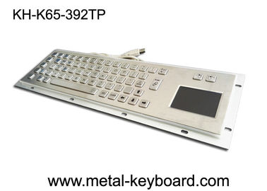 Prise mécanique de connexion du clavier IP65 USB d'ordinateur portable de kiosque de bâti de panneau d'acier inoxydable