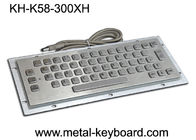 58 clés imperméabilisent l'acier inoxydable IP65 de clavier de bâti de panneau