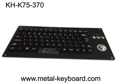 Clavier industriel rétro-éclairé de silicone compact avec les clés 5.0VDC de la boule de commande 75