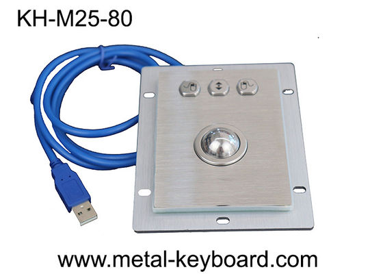 3 boutons monté sur le panneau Trackball