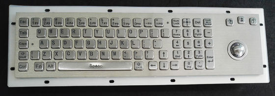 80 clavier industriel en métal évalué des clés IP65 avec la souris de boule de commande et le pavé numérique