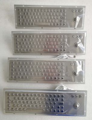 Clavier industriel robuste en métal solides solubles avec la boule de commande pour le dispositif de pointage d'Accuate