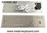 Type industriel de souris de boule de commande de laser de clavier d'ordinateur de bâti de panneau en métal