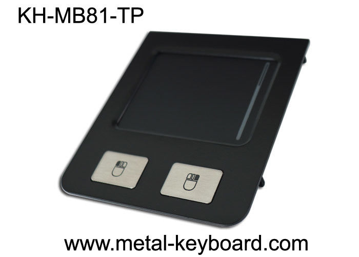 Biens industriels de Touchpad d'acier inoxydable de noir de bâti de panneau de dispositif de pointage de 2 clés